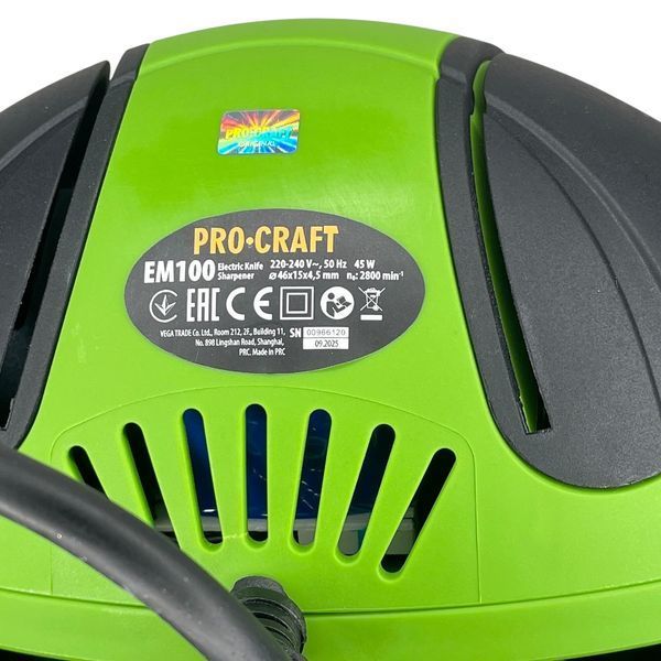 Електрична точилка для ножів  PRO-CRAFT ЕМ 100 000100 фото