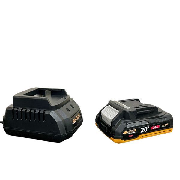 Гвинтоверт акумуляторний імпакт PROCRAFT PS20, 180 Н&middot;м, безщітковий, 1 АКБ 2А&middot;год 030269 фото