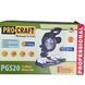 Торцовочная аккумуляторная пила PROCRAFT PGS20 UNIVERSAL 20В, бесщеточная, 210 мм, без АКБ 030239 фото 8