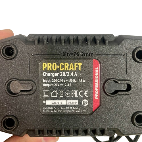 Акумуляторний гайковерт ProCraft PWA82 (АКБ 4аг та ЗП) кейс 030082 фото