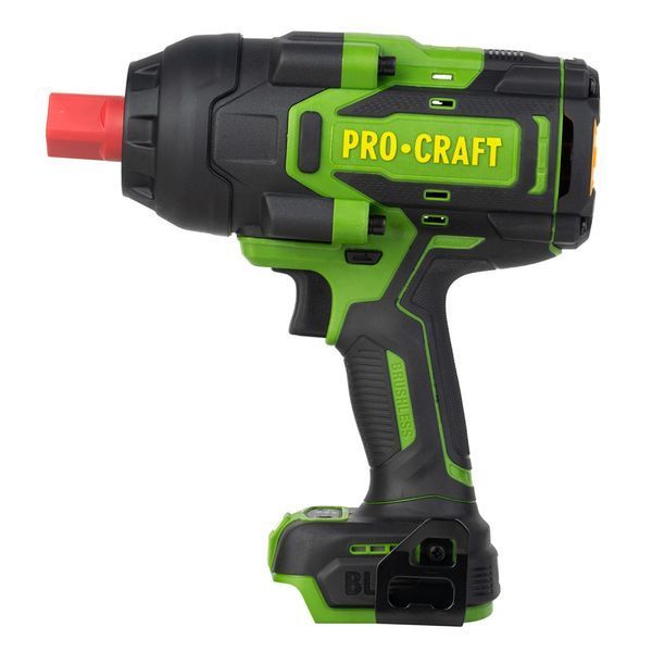 Аккумуляторный гайковерт Procraft PWA90 20В 2100 Нм бесщеточный, 1 АКБ 8Ач, зарядное устройство, кейс 030090 фото