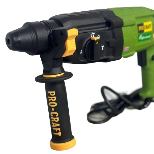 Перфоратор електричний PROCRAFT BH-1400, 3.0 Дж, прямий, SDS Plus, кейс 014001 фото
