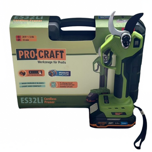 Аккумуляторный секатор Procraft ES32Li (АКБ и ЗУ) 030321 фото