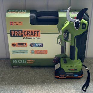 Акумуляторний секатор Procraft ES32Li (АКБ і ЗП) 030321 фото
