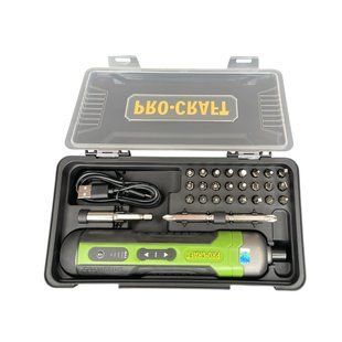 Аккумуляторная отвертка Procraft KS510 Universal 3.6В, 1.5А&middot;ч, USB-C, 5/10 Нм &ndash; компактная с АКБ и зарядкой 032510 фото